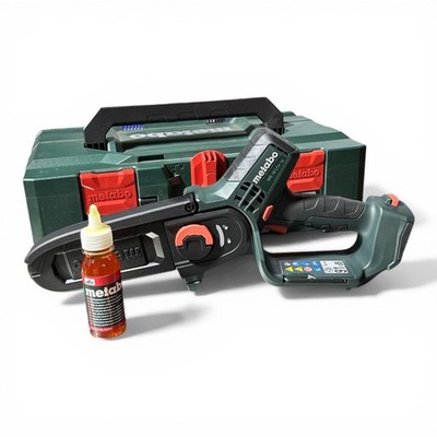 Metabo Akku Gehölzsäge MS 18 LTX 15 Astsäge Gartensäge in Metabox ohne Akku
