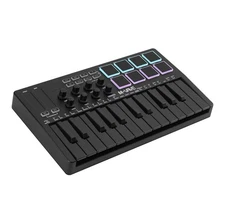 M-Vave 25 Key USB MIDI Keyboard Controller 8 Backlit Drum Pads