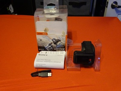 Sony Action Cam Live View Remote Control RM-LVR1 With Multi Cable, Box. VGood!!!