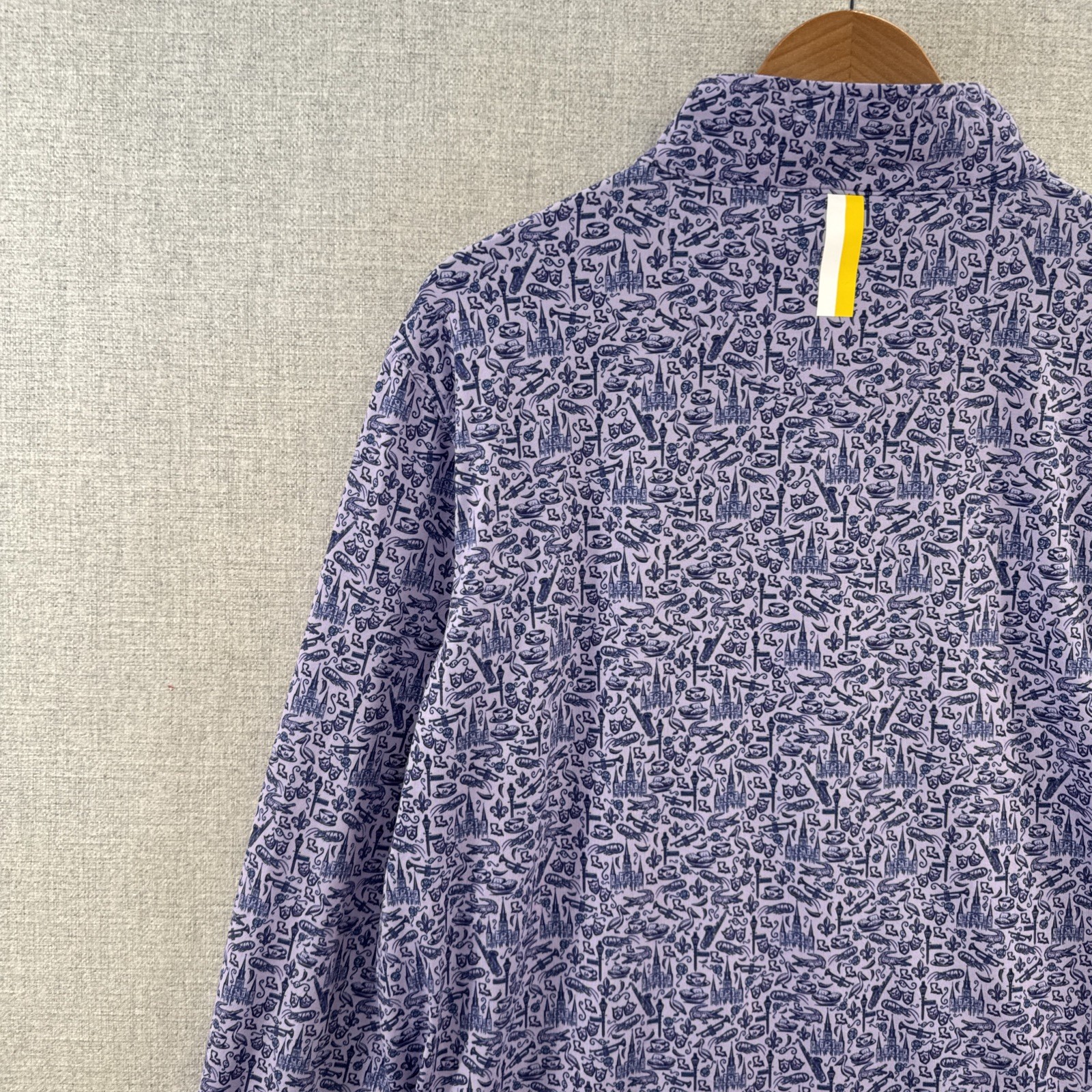 Rhoback Performance Q-Zip Pullover Medium New Orl… - image 14