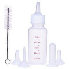 Pet Nursing Bottle Kits, Replacement Nipple, Cat Feeding Bottle, Newborn Kitten