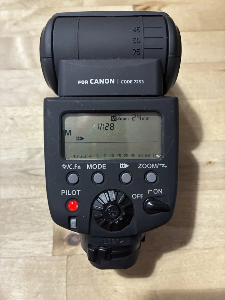Canon Promaster FL190 TTL Flash For Canon Code 7253 - Image 4 of 4