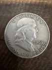 Benjamin Franklin 1960-D Half Dollar 90% Silver Coin Circulated