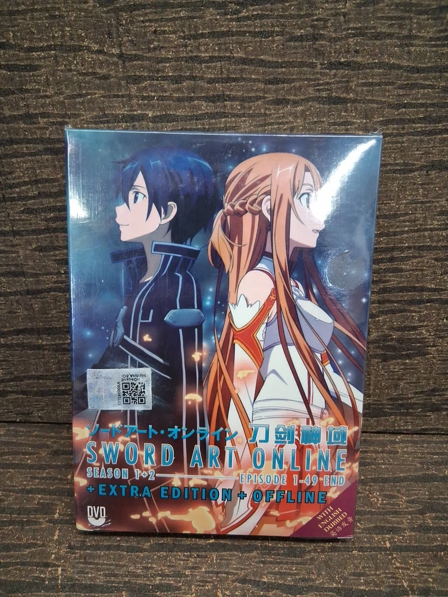 Sword Art Online Complete Series Box Set DVDs & Blu-ray Discs for