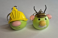 Kidrobot Fraggle Rock Doozers -Vinyl Keychain 2019 x2 Construction and Architect