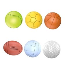 Baby Sensory Balls, Soft Rubber Balls for Toddlers 1-3, Baby Sport Balls