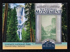 2023 Goodwin Champions Monuments Stamp Relics /25 Yosemite National Park so4