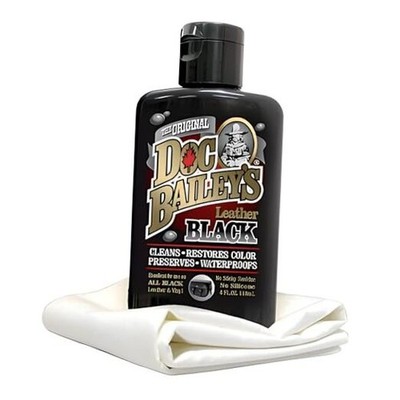  Black Leather Detail Kit- Complete One-Step Black Leather Detail Kit (4oz)