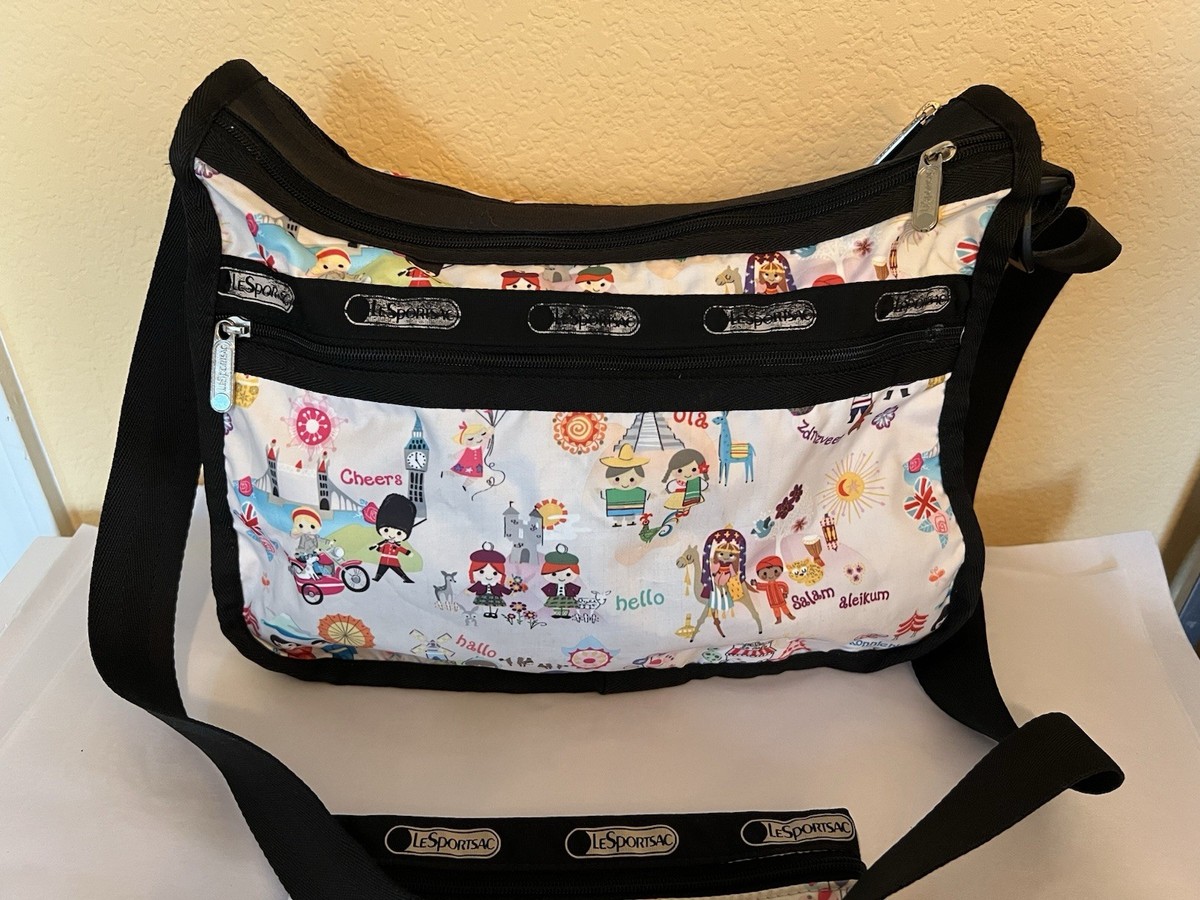Lesportsac Disney It's A Small World “Around the World” Deluxe