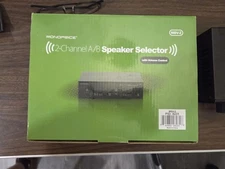 Monoprice Dual-Source 2-Channel A/B Speaker Selector with Volume Control