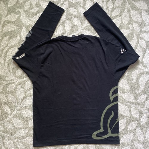 El Niño | Langarm T-Shirt Herren Small Logo Schwarz Surf Skater Streetwear Y2K - Bild 8 von 13