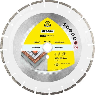 DT 300 U Diamanttrennscheiben, 350 x 2,8 x 30 mm 20 Segmente 50,1 x 2,8 x 7 mm