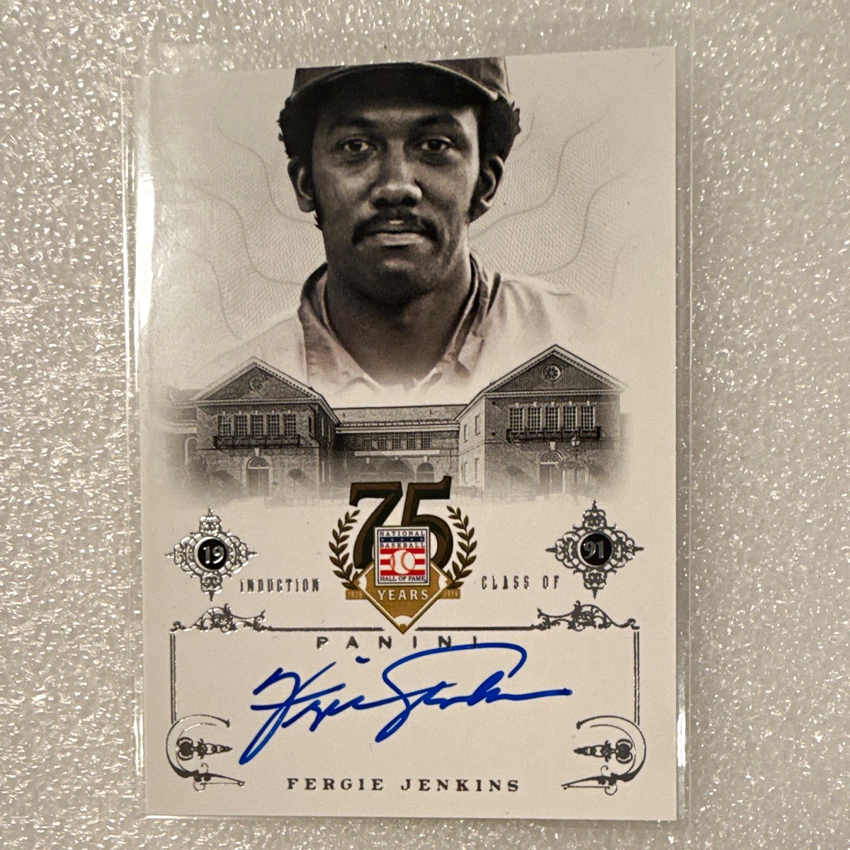Autograph Fergie Jenkins Baseball Cards for sale | eBay
