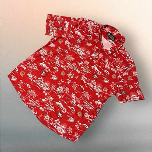 Camisa hawaiana de fútbol americano Reyn Spooner Throwback NFL San Francisco 49ers para hombre XL - Imagen 4 de 17