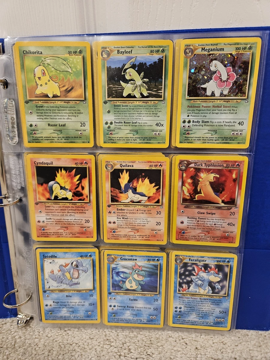 Pokémon TCG Trading Card Games in English Neo Genesis Sets for