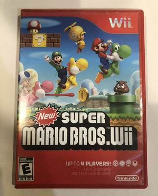 New Super Mario Bros. Wii - Nintendo Wii  - CIB - tested/works.