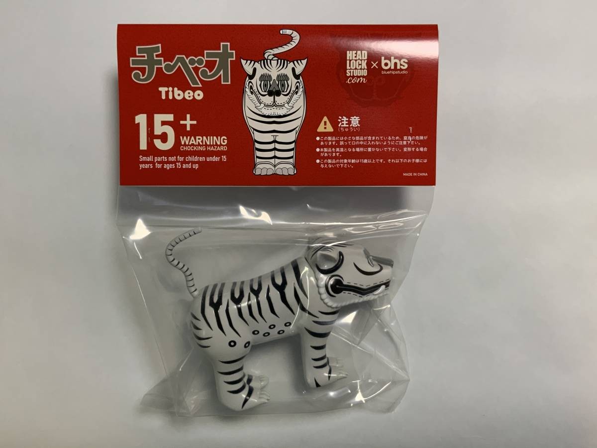 HEADLOCKSTUDIO Tibeo White Ver. ヘッドロック Headlockstudio Tibeo White Ver. Headlock Studio Soft Vinyl