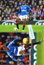 Rangers ex player  Glen Kamara  two 7in X 5in photo/prints