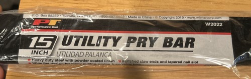 Wonder Bar Utility Pry Bar - Nail puller/Chisel ends - Perfect tool for pryin... - 第 1/7 張圖片