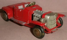Schuco #1036 1932 FORD HOT ROD ROADSTER Micro-Racer wind-up W. Germany - Hubley