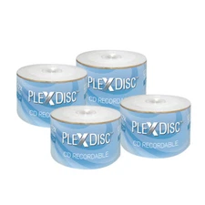 200 PlexDisc 52X 700 MB 80 MIN CD-R White Top non-printable Blank Disc 631-700