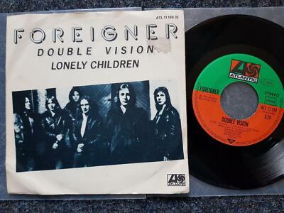 7'' Single Vinyl Foreigner - Double vision GERMANY