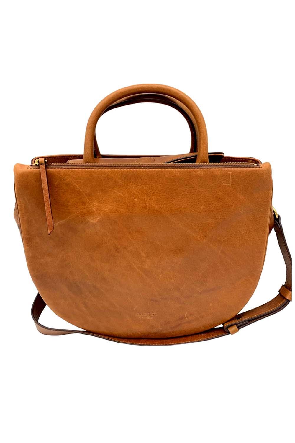 Кожаная сумка-трансформер Margot New York Selene Brandy 19890₽