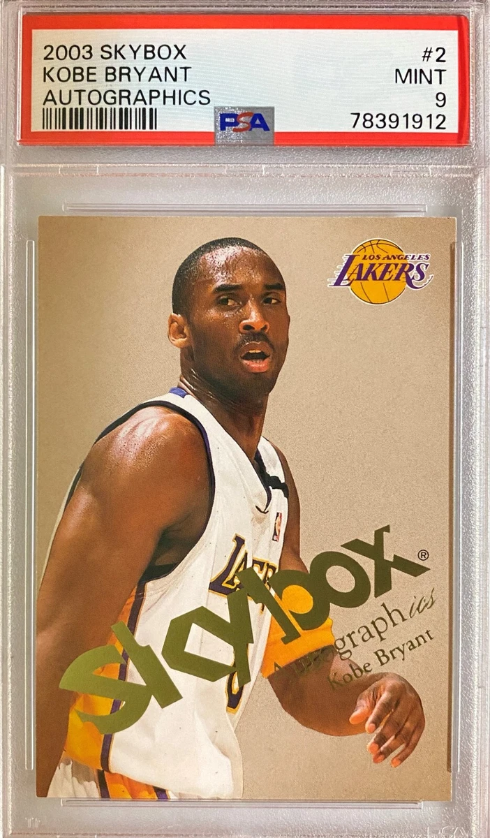 2003-04 Skybox Autographics - Kobe Bryant #2 for sale | eBay