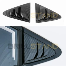 For Toyota Corolla 2020-2024 Rear Quarter Window Louver Cover Trim Accessories