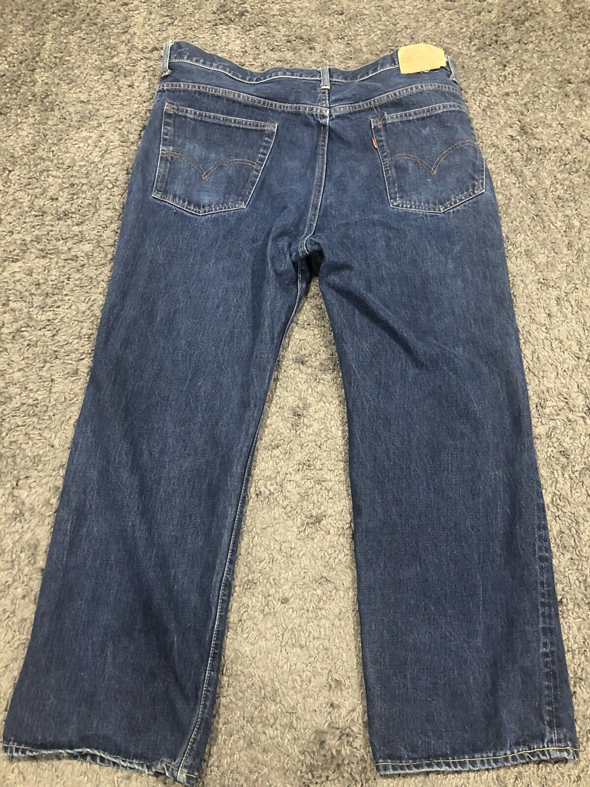 Vintage Levis 517 Big E Jeans 42x28 1960’s Talon Zip Rare 517-0217  Distressed