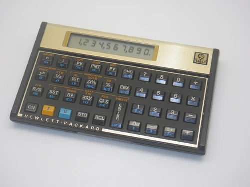 Hewlett Packard HP 12C - Calculatrice Vintage - Brazil