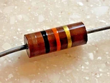 14pc 10K 1W 5% Carbon Composition Allen Bradley RC32GF103J