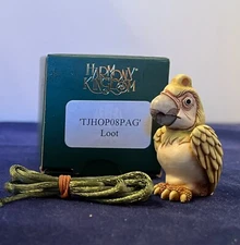Harmony Kingdom~ LOOT~UK Made~NIB~155 made~Pirates of the Kingdom Event~Parrot