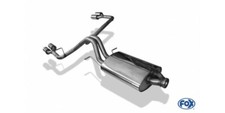 FOX Komplettanlage ab Kat Cadillac Escalade 6,2l re li je 2x100mm  Edelstahl