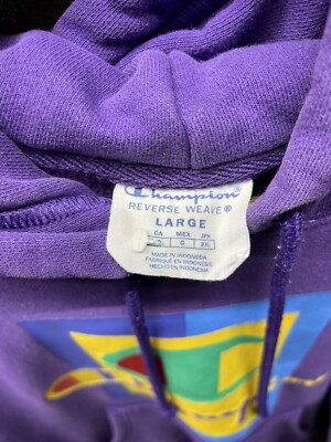 Champion Vintage Reverse Weave Faded purple Large Men's Sweatshirt