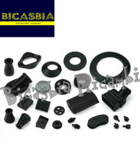 1571 - KIT GOMMINI ASSORTITI PASSACAVO VESPA 50 SPECIAL R L N 125 ET3 PRIMAVERA