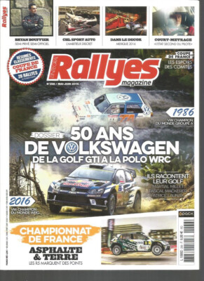 RALLYES MAGAZIN NR. 266 VOM GOLF GTI BIS ZUM POLO WRC / B. BOUFFIER / MEXIKO 2016