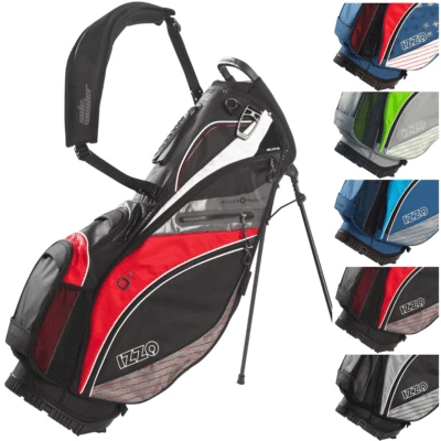 IZZO GOLF IZZO 2024 VERSA HYBRID GOLFTASCHE / STANDWAGEN TRAGETASCHE / GOLFTASCHE @ 40% RABATT UVP