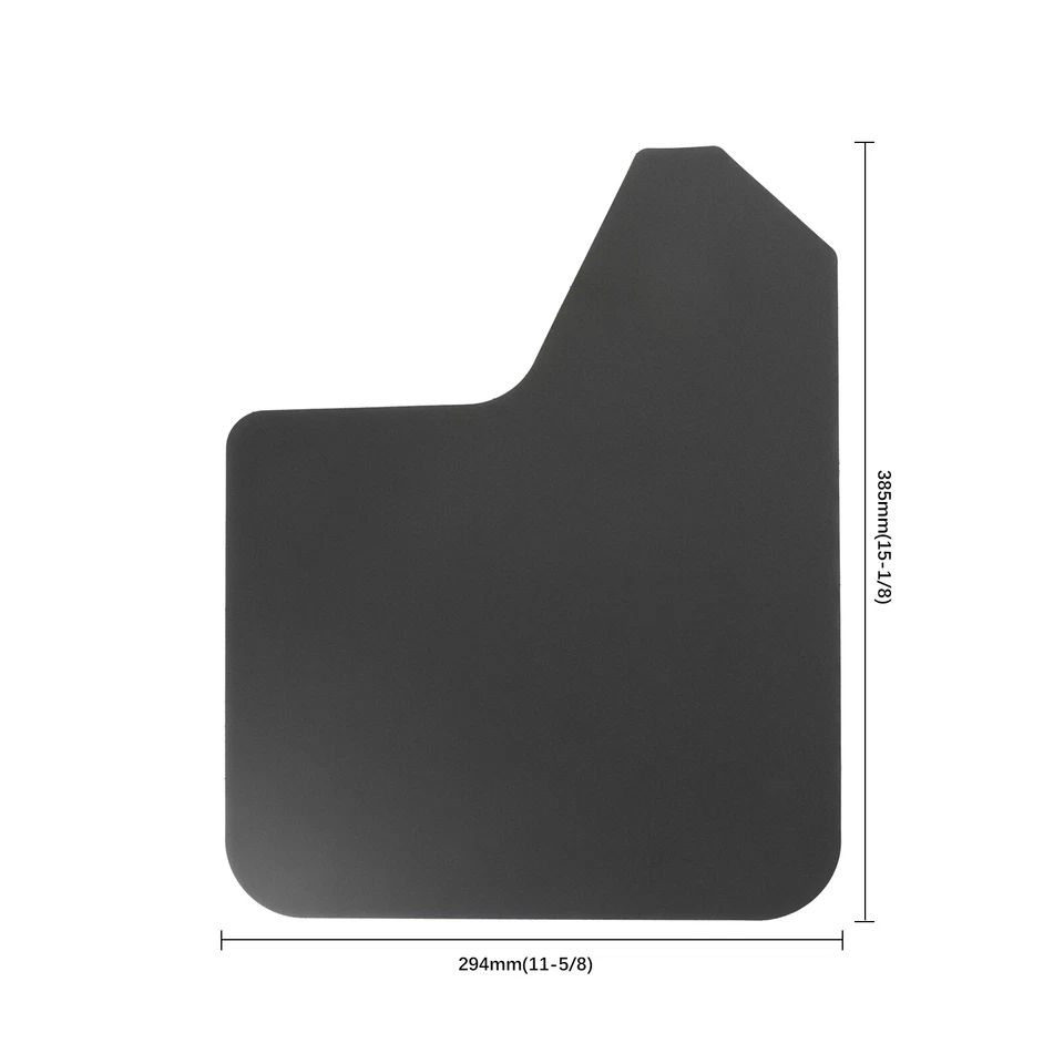 Guardabarros delanteros y traseros negros para Ford F-150 Foto 2 de 4