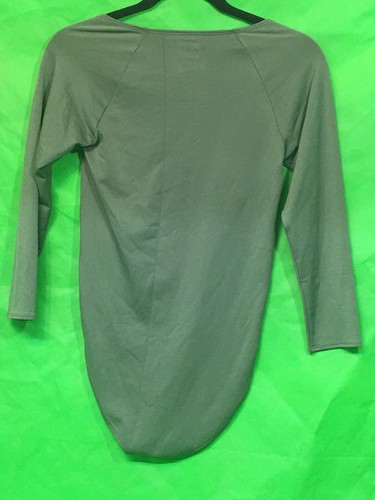 Bar Iii Women’s 3/4 Sleeve Seamless Bodysuit Size M - Picture 5 of 8