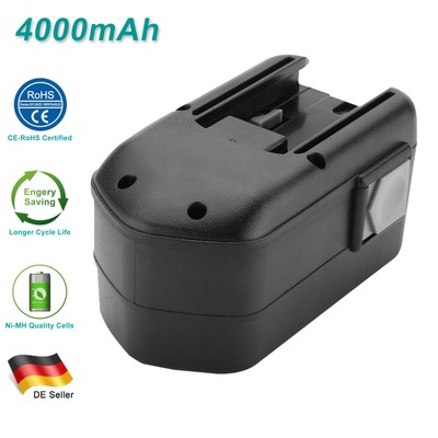 18V 4000mAh Ni-MH Akku für AEG B18 BXL18 MX18 MXM18 MXS18 BXS18 BBM18STX SB2E18T