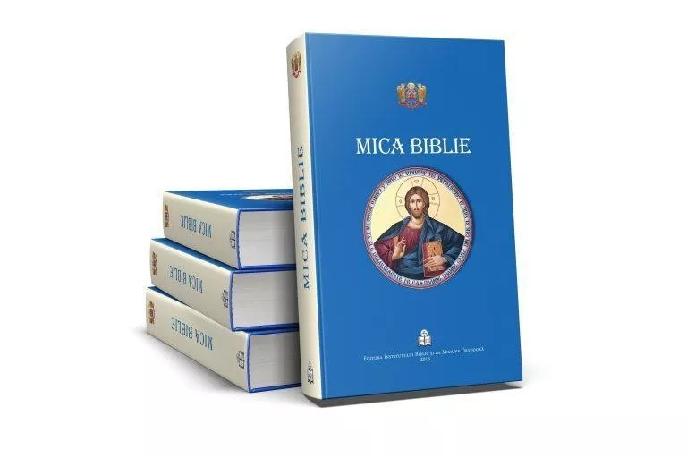 9.5 Mica Biblie The Bible Romanian Orthodox Old & New Testament Hardcover  Book