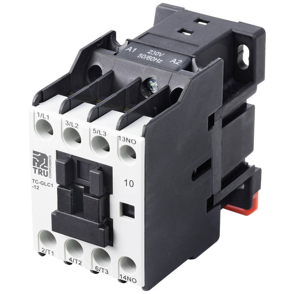 TRU COMPONENTS TC-GLC1-12 230V Contattore 3 NA 5.5 kW 230 V/AC 12 A 1 pz.