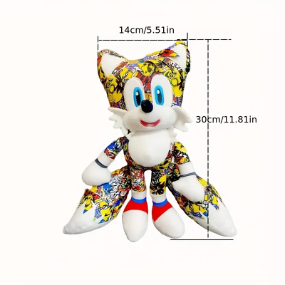 Sonic 2 Tails plush toy 30cm