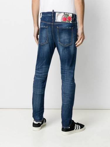 DSQUARED2 DISTRESSED SKINNY JEANS SIZE IT 46 US 30 "NWT" - Picture 4 of 5