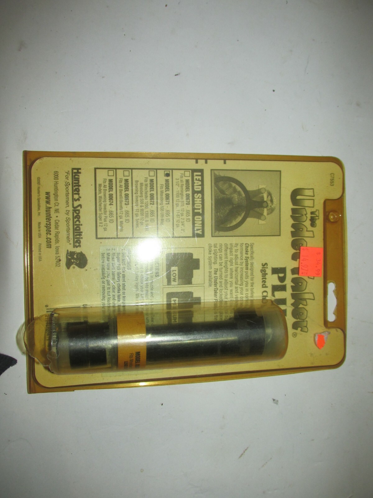 HS Strut Undertaker Plus Choke Tube Mossberg 835 eBay