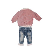 3pcs Baby toddler clothes, Girls Jacket T-shirt pants, tracksuit Outfit set