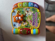 VTech Musical Rhymes Book Baby  Toddler Toy Educational Learning Red 6-36 Month
