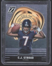 2023 Panini Zenith #24 C.J. Stroud Zeal of Approval Silver