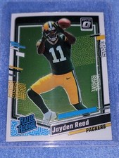 JAYDEN REED 2023 Panini Donruss Optic Football Rated Rookie RC!!!!